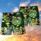 Irish Green Skull Beer Lover – Beach Short