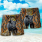 Hog Hunting Camo Outdoor Style - Beach Short
