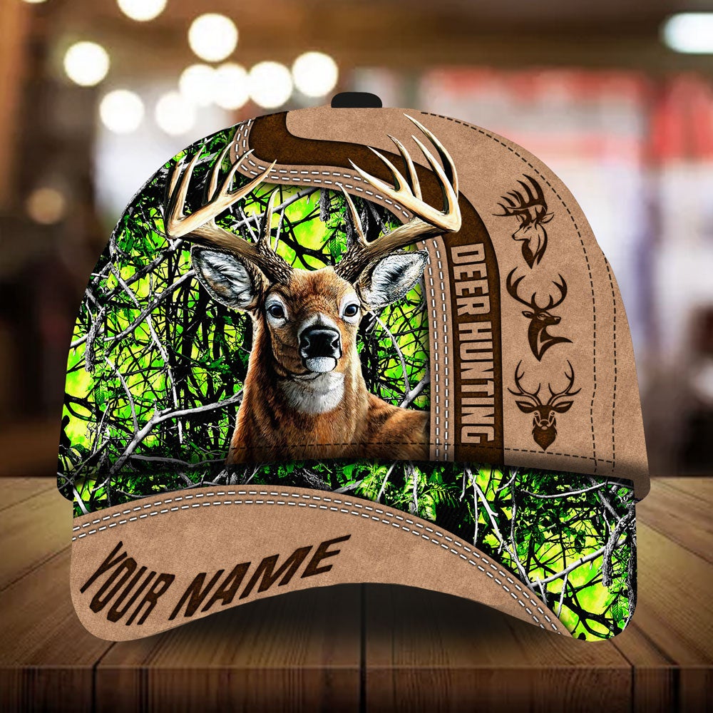 Whitely Deer Hunting Camo Personalized – Classic Cap