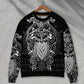 Viking Warrior Blood Pattern Style – Sweater - Ugly Christmas Sweater