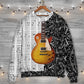 Bass Guitar Musician Black And White – Sweater - Ugly Christmas Sweater