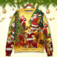 Christmas Santa Story Happy Xmas Art – Sweater - Ugly Christmas Sweater