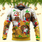 Christmas Santa Beer Cheerful Style - Hoodie