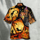 Halloween Dachshund With Pumpkin – Hawaiian Shirt