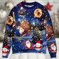 Christmas Love Santa And Gifts – Sweater - Ugly Christmas Sweater