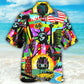Colorful America Travel Art Style – Hawaiian Shirt