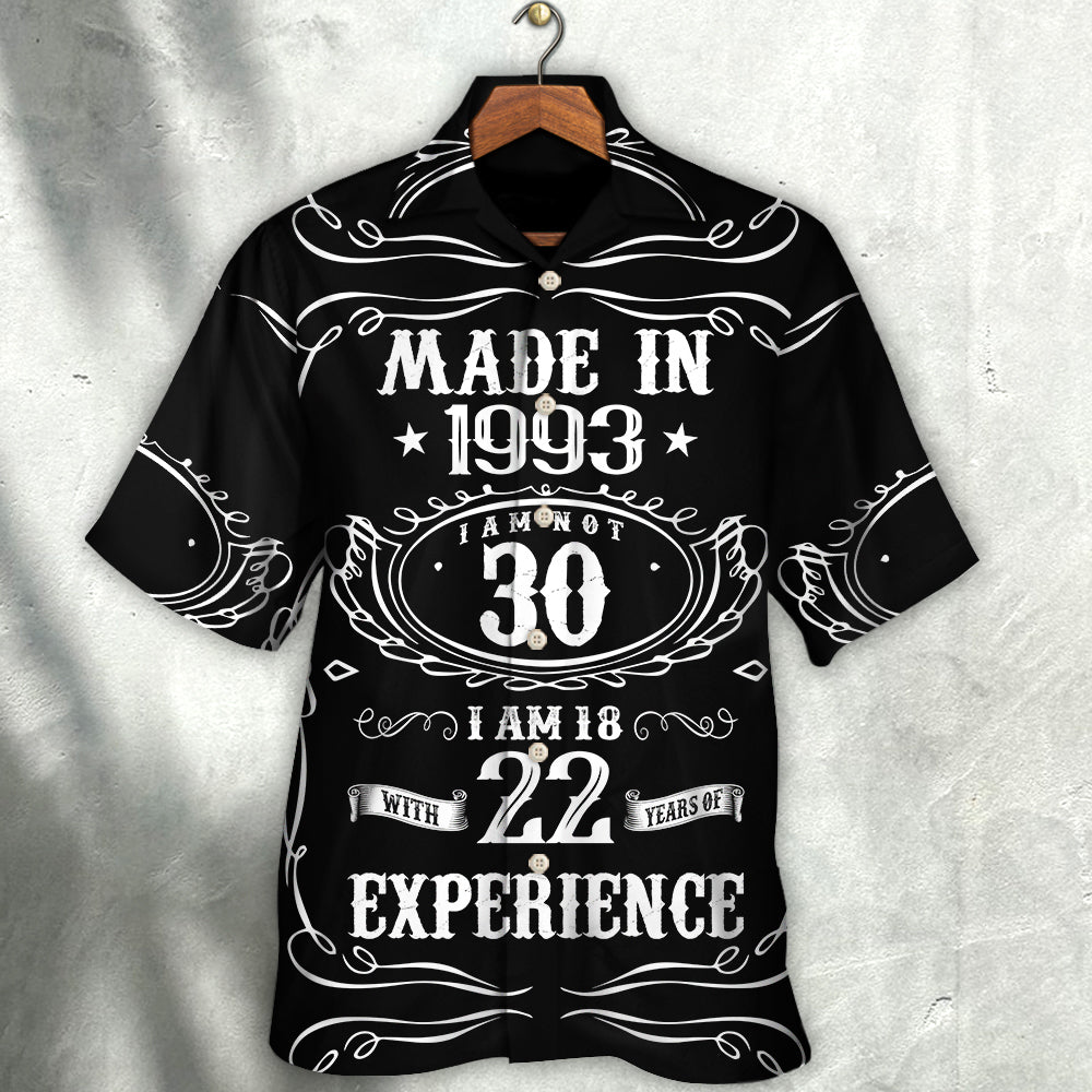 Made In 1993 Funny Birthday Quote – Hawaiian Shirt