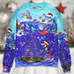 Christmas Santa Shark Rocket Ocean Gifts – Sweater - Ugly Christmas Sweater