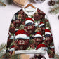 Christmas D20 Witch Dice Holiday Vibe – Sweater - Ugly Christmas Sweater
