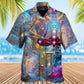 Galaxy Yoga Peaceful Soul Art - Hawaiian Shirt