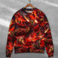 Dinosaur Meteorite Fantasy Art – Sweater - Ugly Christmas Sweater