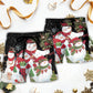 Christmas Cute Snowman And Cardinal – Beach Short