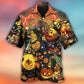 Halloween Skull And Dark Pumpkin – Hawaiian Shirt