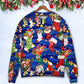 Christmas Socks Tree Seasons Of Joy – Sweater - Ugly Christmas Sweater