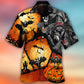 Halloween Bat And Pumpkin Dark Art – Hawaiian Shirt