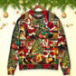 Christmas Santa Story Gift For Xmas Art – Sweater - Ugly Christmas Sweater