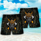 Viking Skull King Dark Fantasy Art – Beach Short