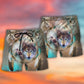 Native Wolf Dreamcatcher Spiritual – Beach Short