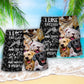 Tattoo And Dogs Lover Quote – Beach Short
