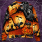 Halloween Bat Pumpkin Night Art – Sweater - Ugly Christmas Sweater
