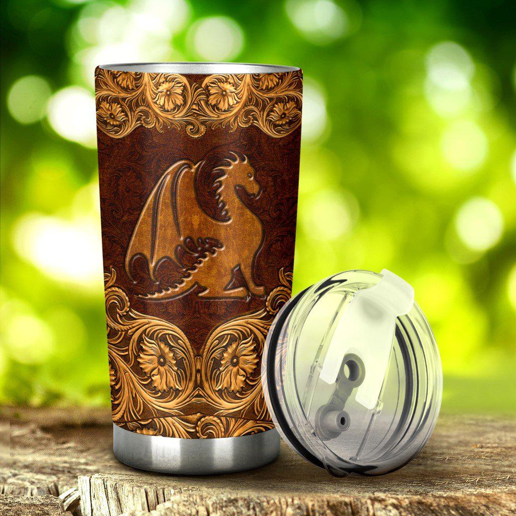 Dragon Lover 20 Oz Tumbler For Hot Cold Drinks And Travel