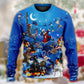 Christmas Skull Merry Xmas Style – Sweater - Ugly Christmas Sweater