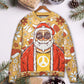 Christmas Santa Cutie Hippie Groovy Style – Sweater - Ugly Christmas Sweater