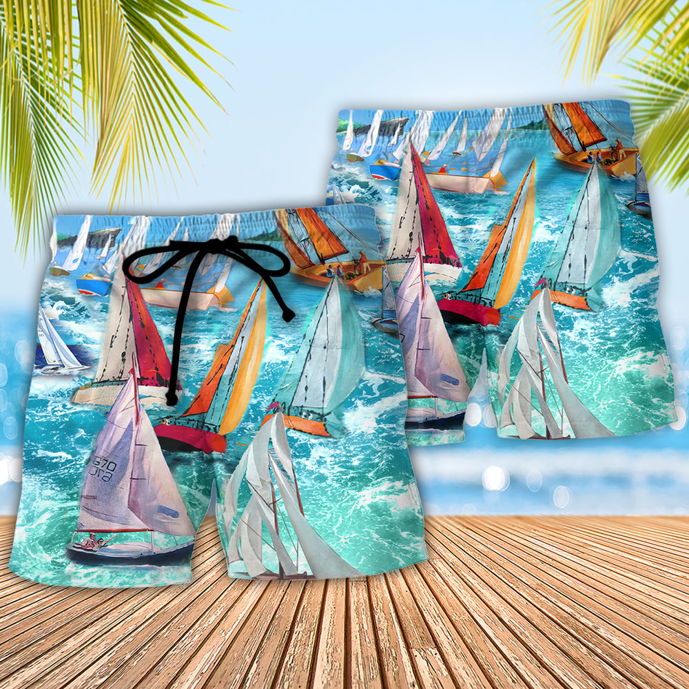 Sailing Raise The Sails Wind Adventure – Beach Short