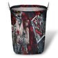 Skull Love Is Life Rose - Laundry Basket - Owls Matrix LTD