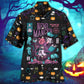 Halloween Mystic Cat Necromancer Art – Hawaiian Shirt