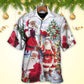 Christmas Santa Is Coming Holiday Celebration - Hawaiian Shirt