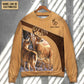 Old Buck And Sweet Doe Wildlife Art – Sweater - Ugly Christmas Sweater