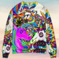 Hippie Unicorn Dream Wonderland Art – Sweater - Ugly Christmas Sweater