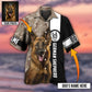 German Shepherd Strong Dog Custom Photo Personalized - Hawaiian Shirt