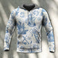 Vintage Sailboat Sea Map Art - 3D Hoodie