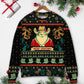 Christmas Cowboy Santa Old West – Sweater - Ugly Christmas Sweater