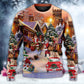 Christmas Santa Is Delivering Love – Sweater - Ugly Christmas Sweater