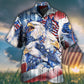 American Eagle Proud Patriotic Art – Hawaiian Shirt