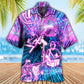 Sound Engineer Neon Audio Art – Hawaiian Shirt
