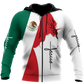 Mexican Faith Theme Art - 3D Hoodie