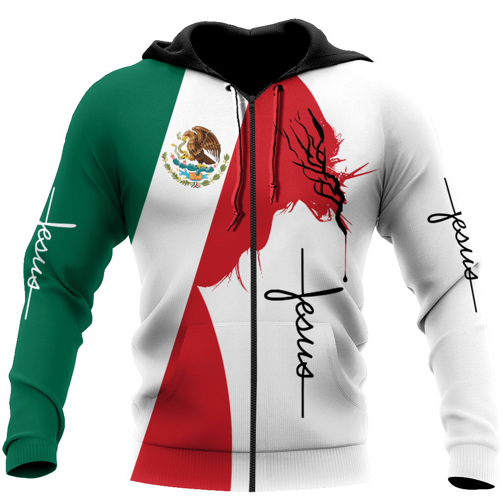 Mexican Faith Theme Art - 3D Hoodie