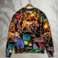 Drum Is My Life Colorful Light Art – Sweater - Ugly Christmas Sweater