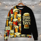 Beer Lover Fun Drinking Style – Sweater - Ugly Christmas Sweater