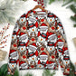 Christmas Cute Santa And Reindeer – Sweater - Ugly Christmas Sweater