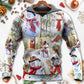 Christmas Snowman Merry Xmas - Hoodie