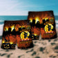 Halloween Cat Buckle Up Buttercup - Beach Short - Owls Matrix LTD