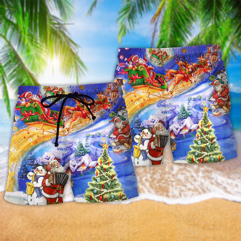 Santa Love Christmas Joy – Beach Short
