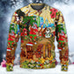 Christmas Mele Kalikimaka Hawaii Style – Sweater - Ugly Christmas Sweater