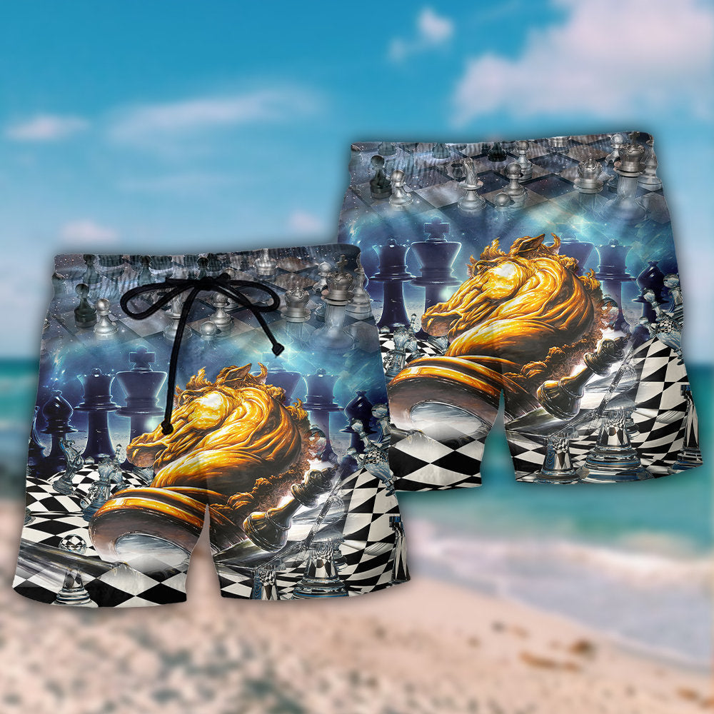 Chess Power Of The Knights Strategic – Beach Short