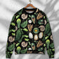 Dinosaur Abstract Pieces Black Style – Sweater - Ugly Christmas Sweater